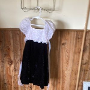 Soft Pink/Black Toddler Dress
